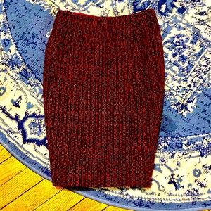Dana Buchman Tweed Pencil Skirt